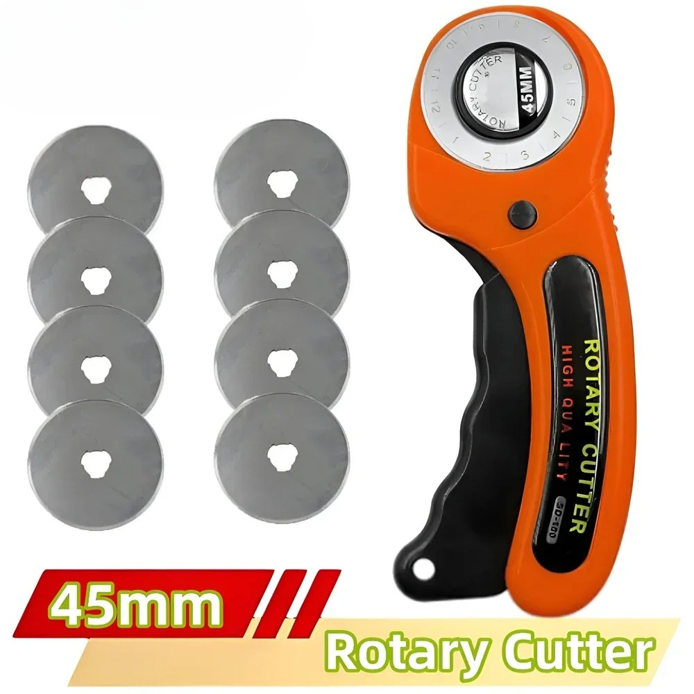 Rotary Cutter For Fabric 45Mm - Scissors Tool Dress Clothes Making DIY