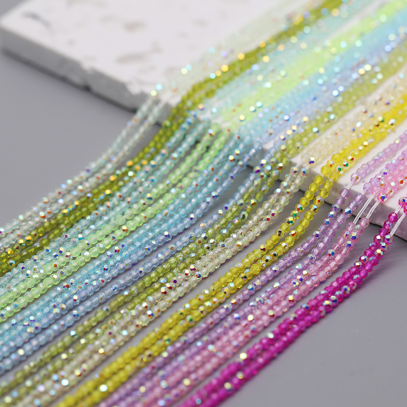 2mm (2 strand 370pcs) Color Cr - огляд і ціна Glass Seed Beads 2Mm Jewelry Making