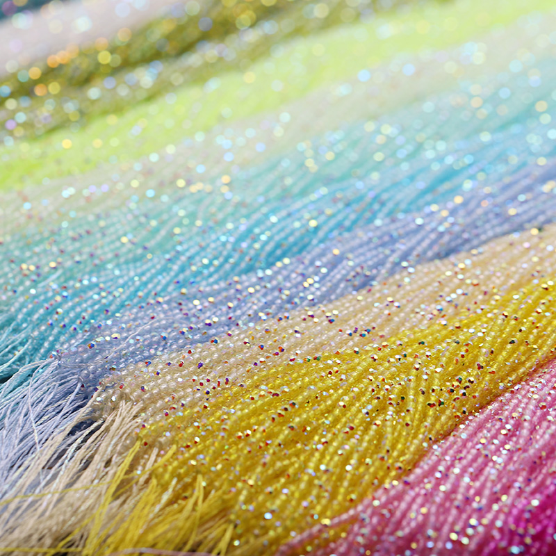 2mm (2 strand 370pcs) Color Cr - огляд і ціна Glass Seed Beads 2Mm Jewelry Making
