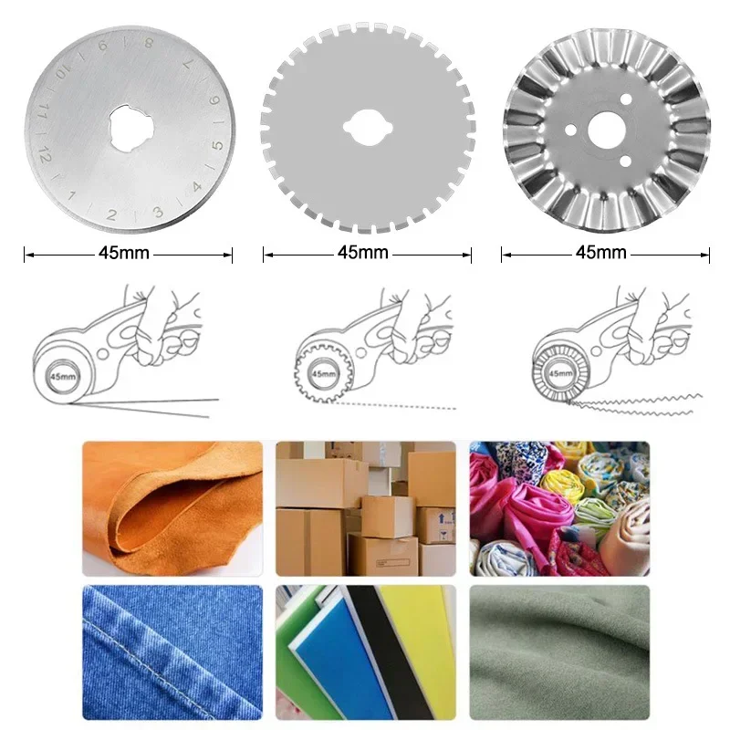 Scissors Tool Dress Clothes Ma - огляд і ціна Rotary Cutter For Fabric 45Mm