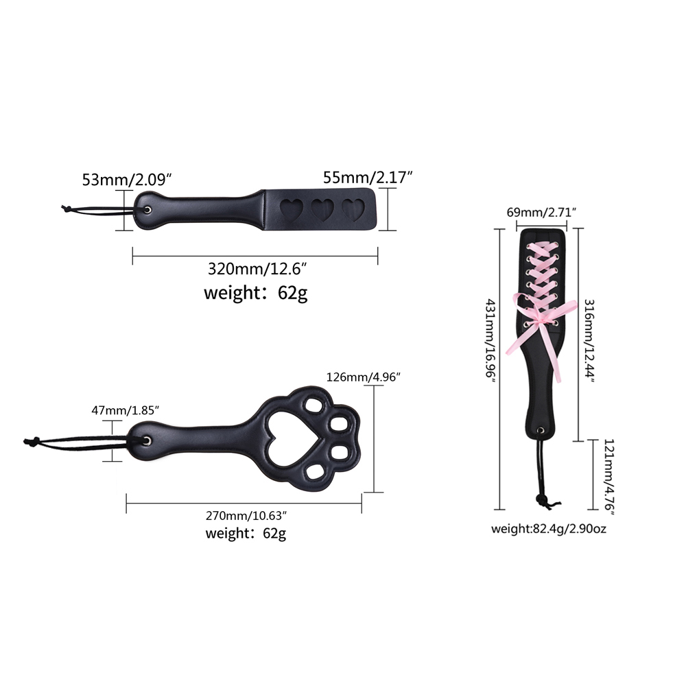 Heart-shaped BDSM Leather SP A - огляд і ціна Craft Tools