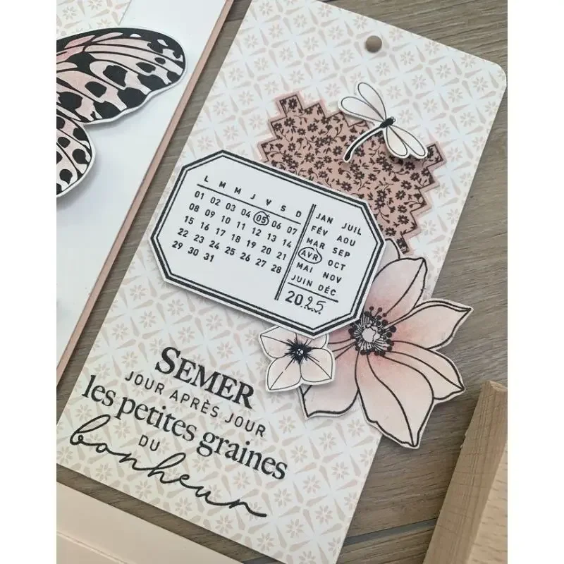 French Transparent Clear Silic - огляд і ціна Clear Silicone Stamps For Card Making