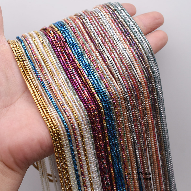 New 2mm 198pcs Gold Color Silv - огляд і ціна Glass Seed Beads 2Mm Jewelry Making