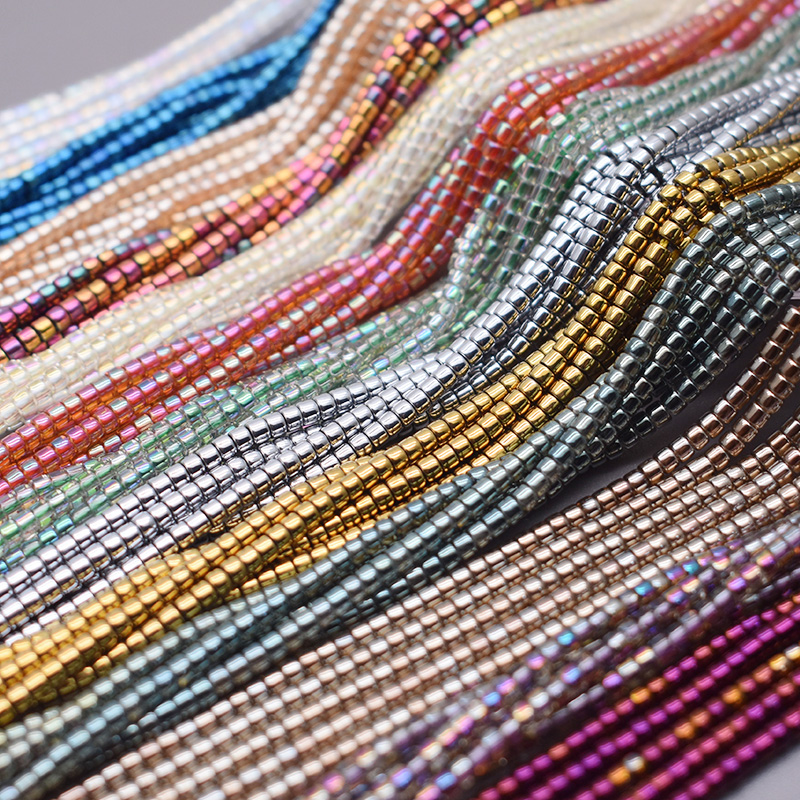 New 2mm 198pcs Gold Color Silv - огляд і ціна Glass Seed Beads 2Mm Jewelry Making
