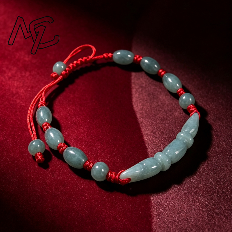 Natural Blue water Jade Burma  - огляд і ціна Beading