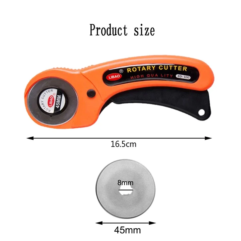 45mm Rotary Cutter Kit & Cutti - огляд і ціна Rotary Cutter For Fabric 45Mm
